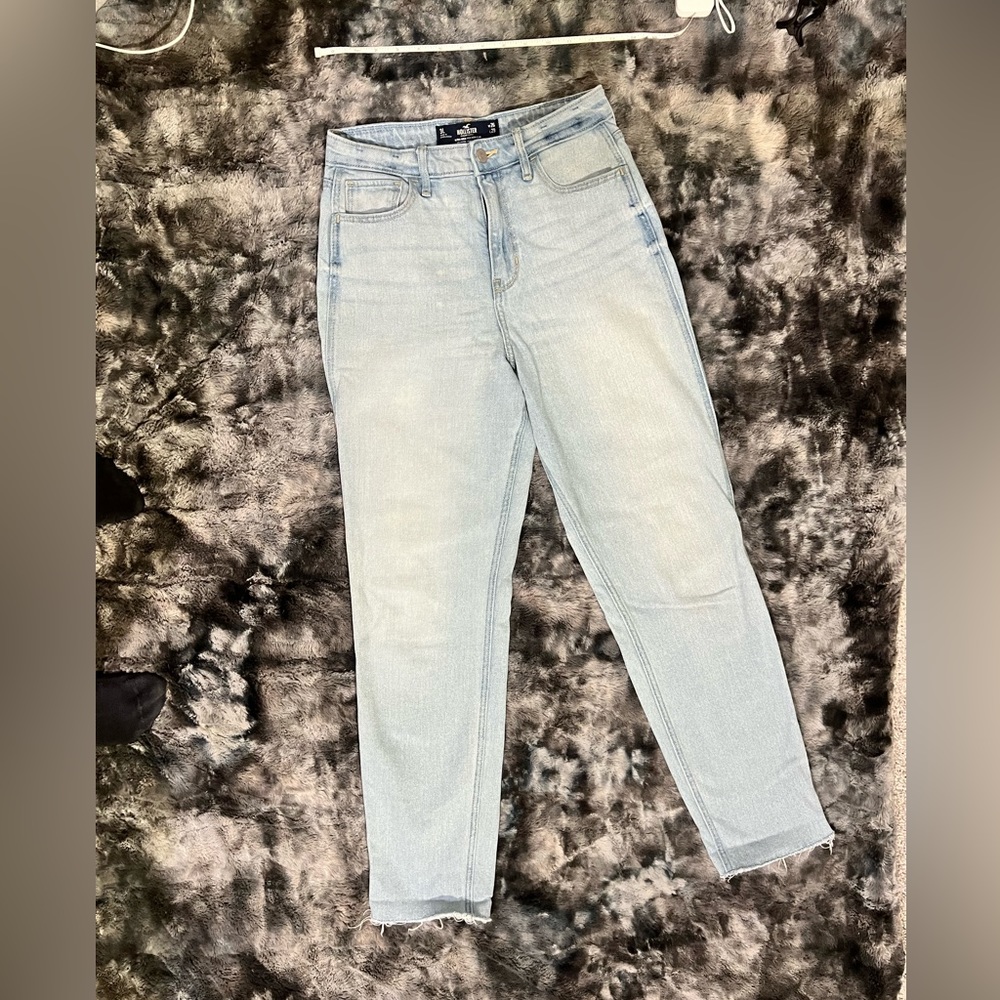 Hollister height rise straight leg jeans